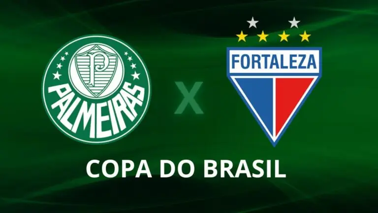 Onde vai passar Palmeiras e Fortaleza na Copa do Brasil hoje (17/5)