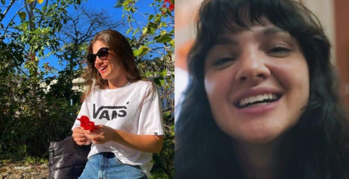 Atriz que faz Petra na novela Terra e Paixão