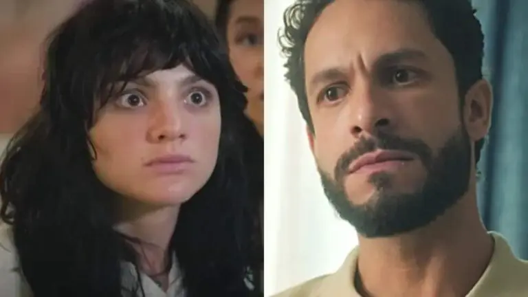 Quando Luigi é desmascarado por Petra em Terra e Paixão?