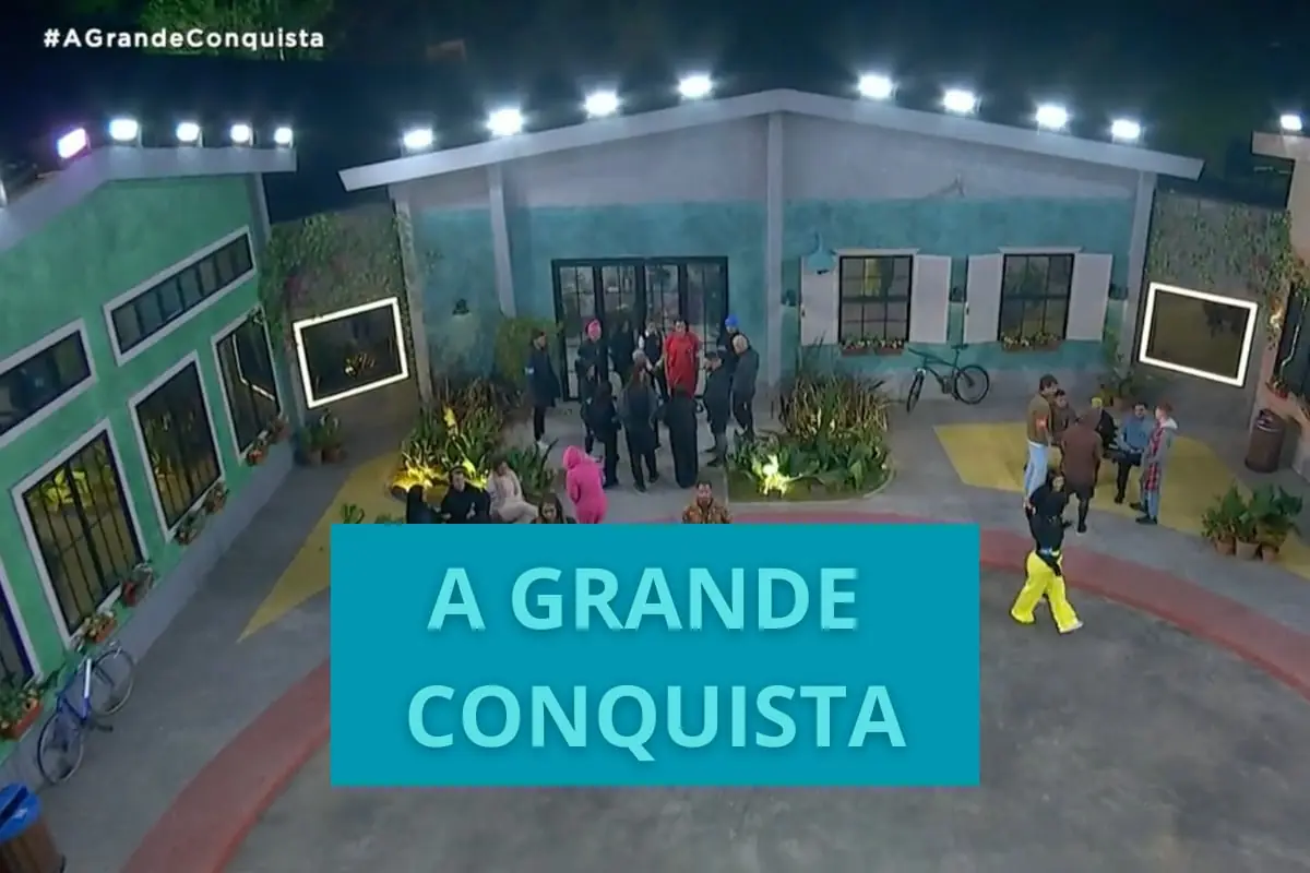 moradores da mansão de A Grande Conquista