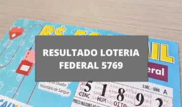 Resultado da Loteria Federal 5769