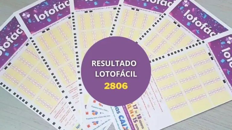 SAIU: Resultado da Lotofácil 2806 de hoje, 8 de maio