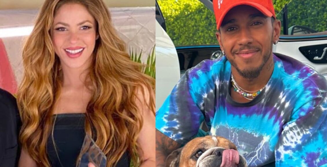 Shakira e Lewis Hamilton estão namorando