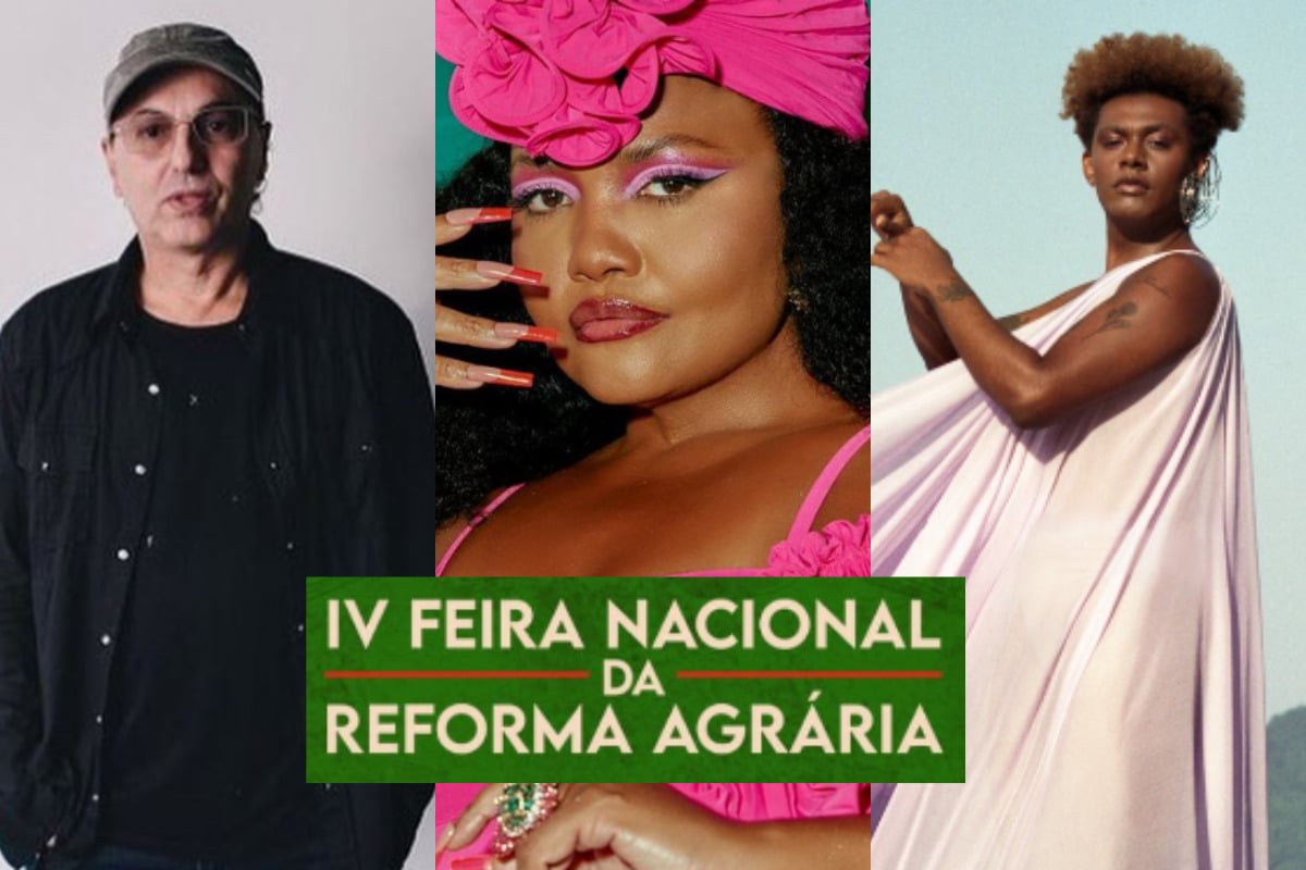 Shows da feira do MST tem Zeca Baleiro; veja programação