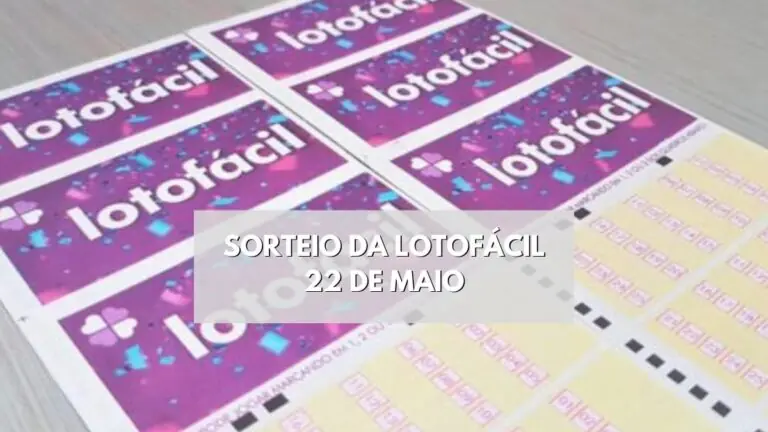 SAIU: Resultado da Lotofácil 2818 de hoje, segunda (22/05/23)