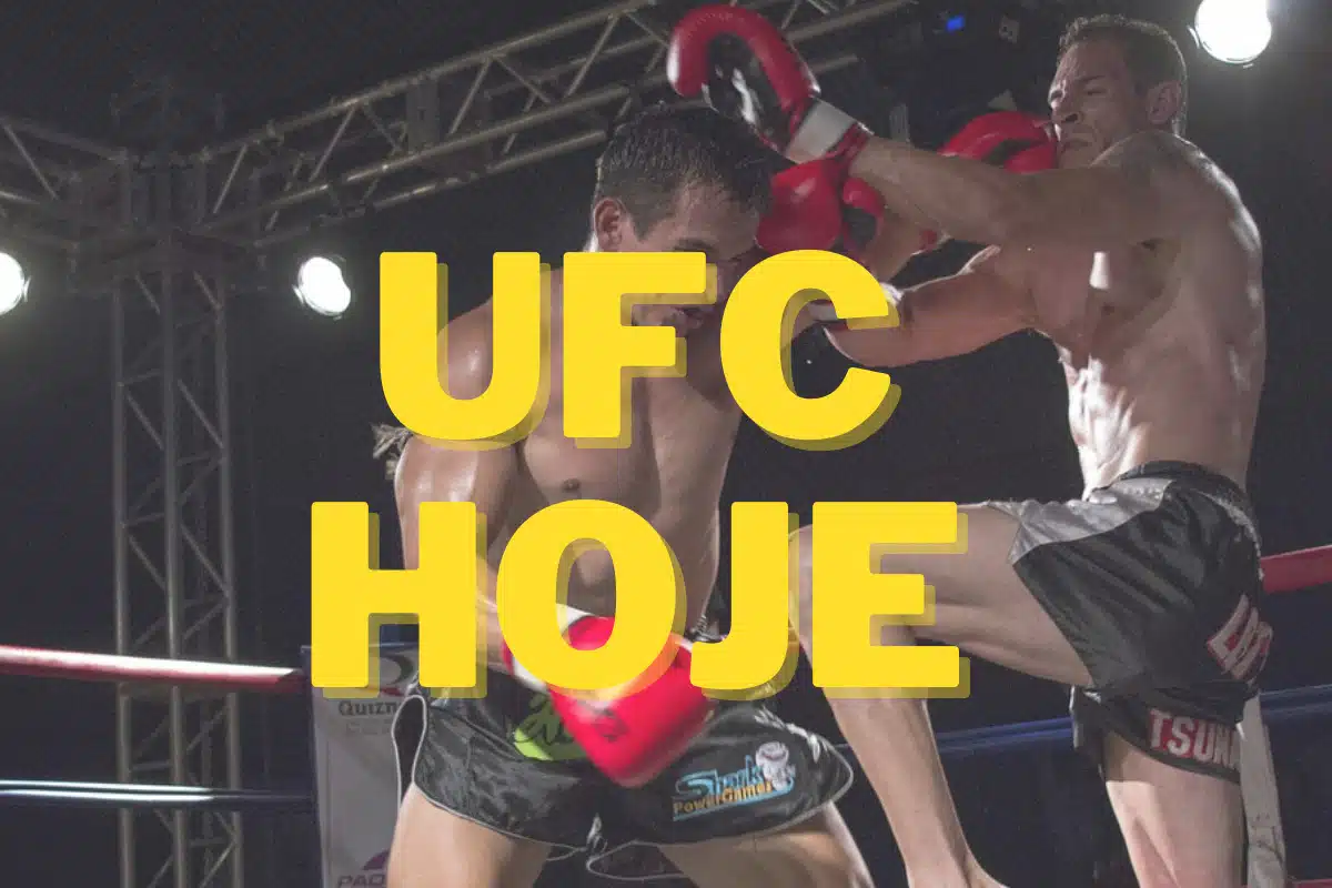Tem UFC hoje 