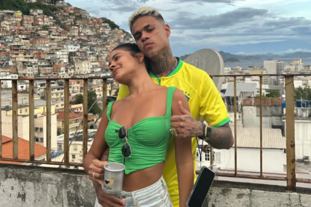 Bella Campos e mc cabelinho