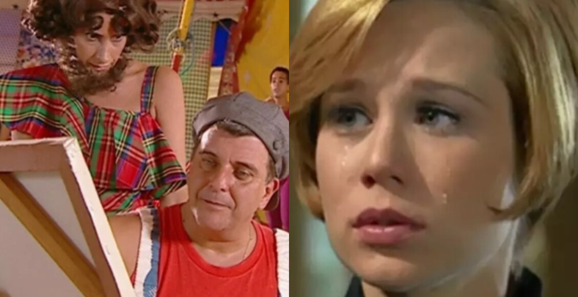 Como é o quadro que o palhaço pinta de aninha