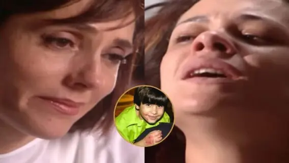 Como Helena descobre que Lucas é filho de Fernanda?