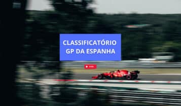 treino classificatório F1 hoje