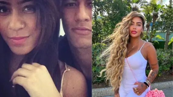 FOTOS Irmã de Neymar: o antes e depois de Rafaella Santos