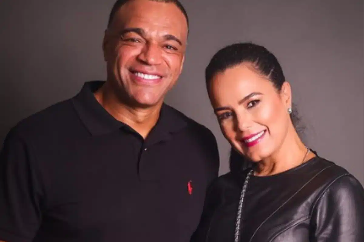 Luciele di Camargo e Denilson