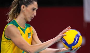 altura das jogadoras do Brasil