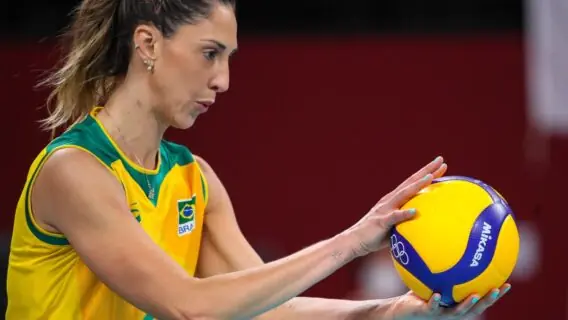 Qual é a altura das jogadoras do Brasil no vôlei feminino?