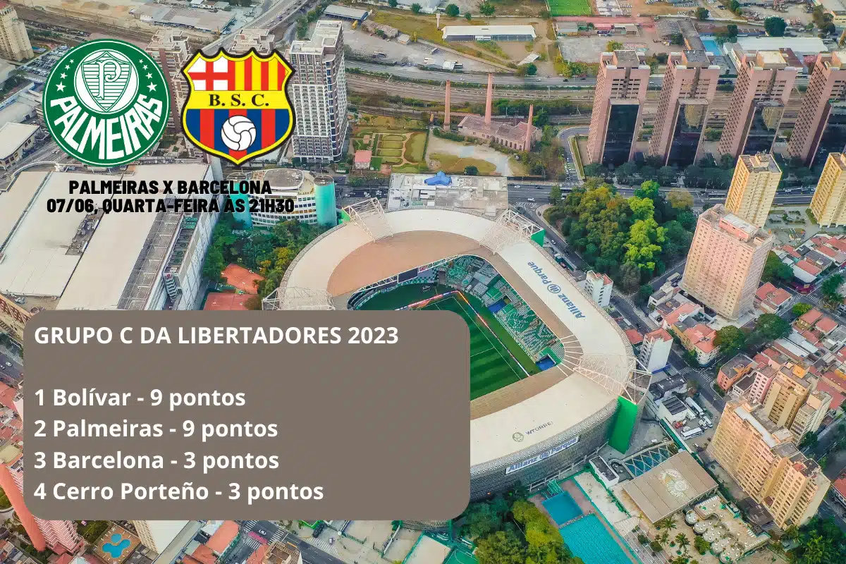 Onde assistir jogo do Palmeiras online hoje na Libertadores
