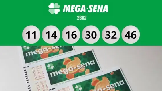 Resultado da Mega-Sena 2662 em tempo real no sábado