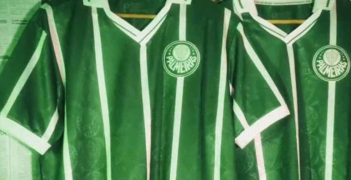 Camisa comemorativa Palmeiras 1993