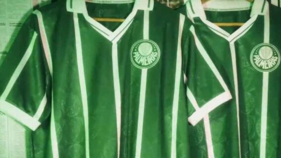 Quanto custa a camisa comemorativa Palmeiras 1993?