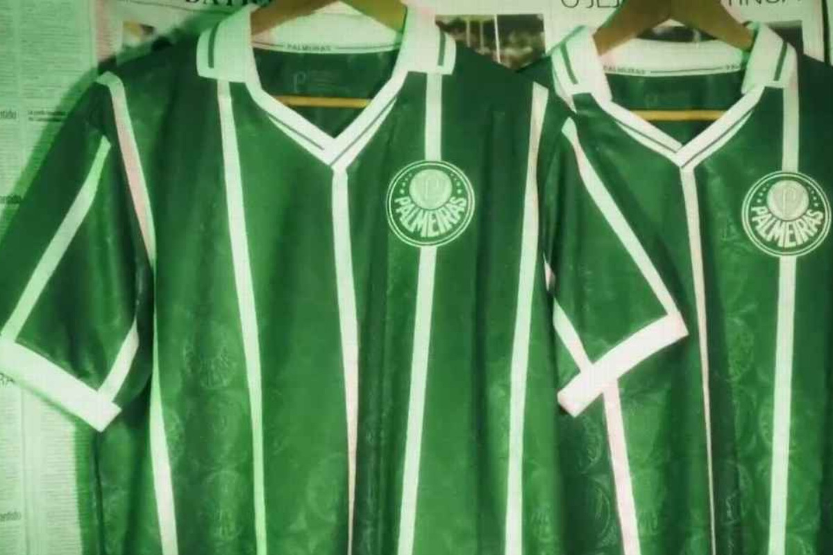 Camisa comemorativa Palmeiras 1993