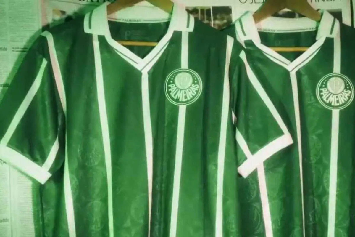 Camisa comemorativa Palmeiras 1993