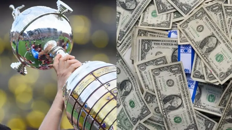 Premiação da Libertadores 2023 do 1º e 2º lugar