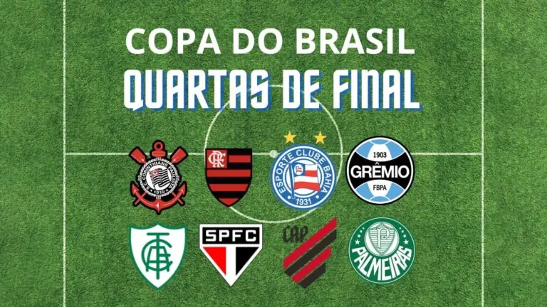 Como ficaram os confrontos das quartas de final da Copa do Brasil 2023
