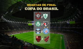 Chaveamento das quartas de final da Copa do Brasil 2023