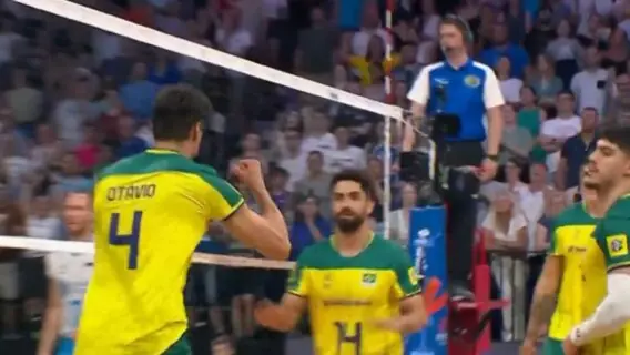 Vôlei masculino na Liga das Nações 2023: veja o placar de Brasil x Eslovênia