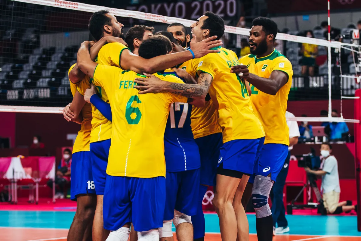 jogadores vôlei, brasil