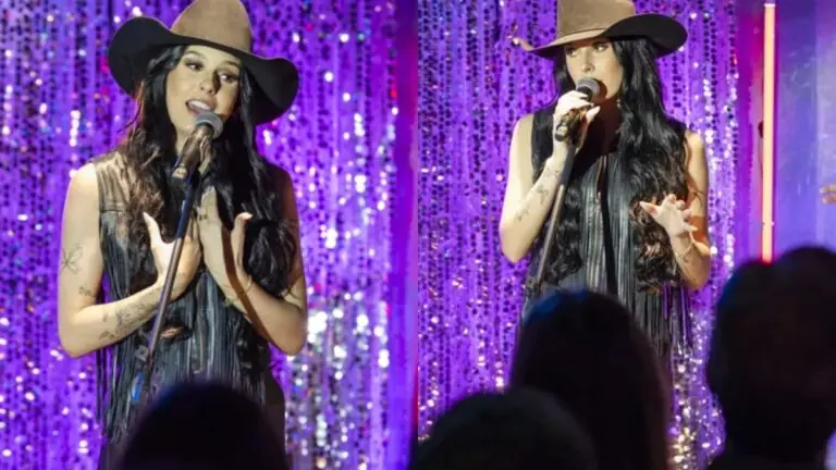 Ana Castela aparece em Terra e Paixão em show no bar de Nice hoje