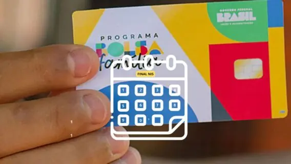 Que dia cai o Bolsa Família de julho: final do NIS de 1 a 0