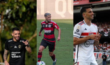 Jogos de sábado no Brasileirão 2023