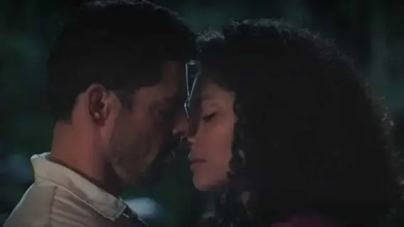 Caio e Aline ficam juntos pela primeira vez em Terra e Paixão