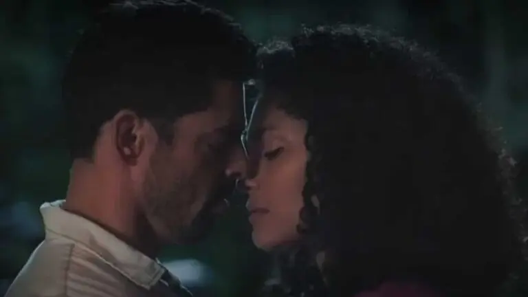 Caio e Aline ficam juntos pela primeira vez em Terra e Paixão