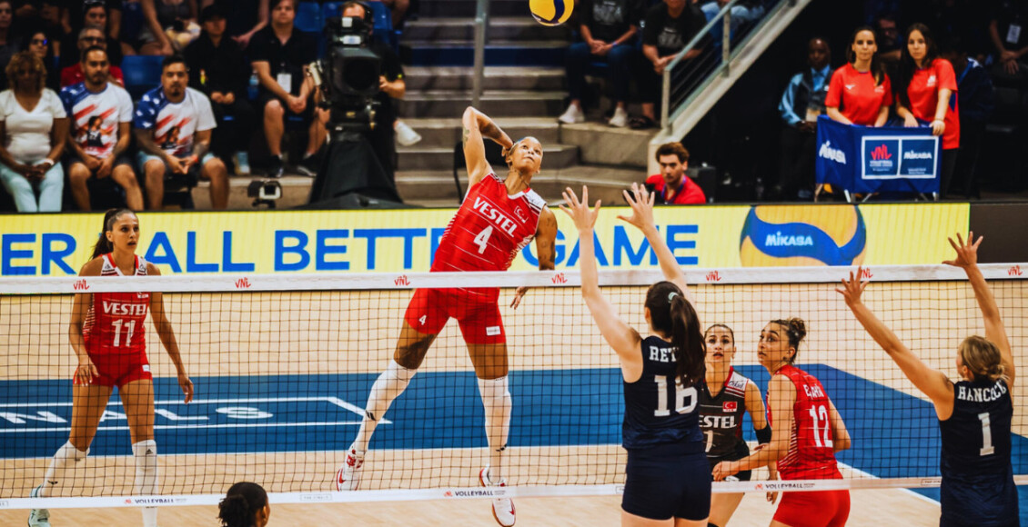 Campeã vôlei feminino da Liga das Nações 2023