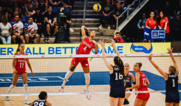 Campeã vôlei feminino da Liga das Nações 2023