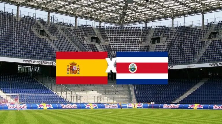 Onde vai passar Espanha x Costa Rica  Copa do Mundo – 21/07