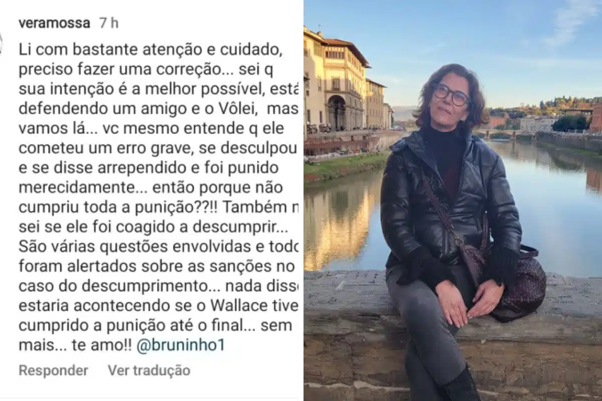 Quem é a mãe do Bruninho do vôlei?