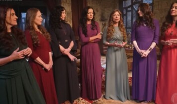 Esposas de Davi na novela Reis