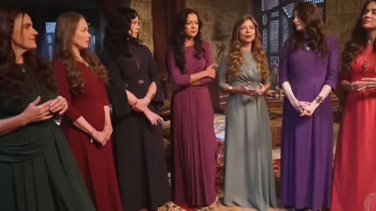 Quem são as esposas de Davi na novela Reis 2023