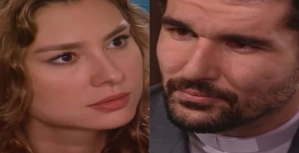 Estela fica com o padre Pedro