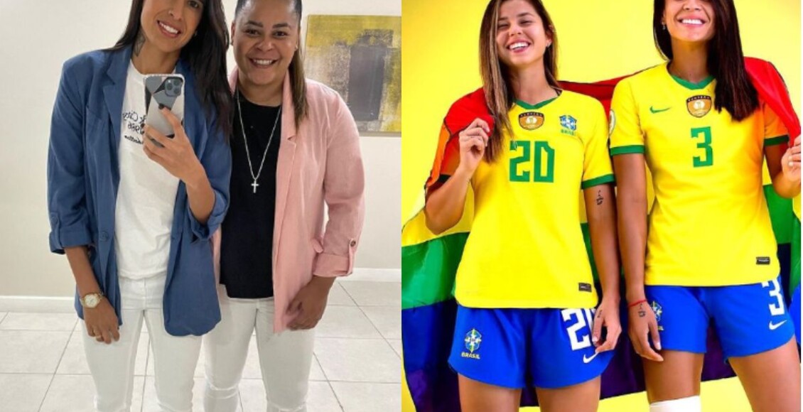 jogadoras da seleção brasileira que são casadas