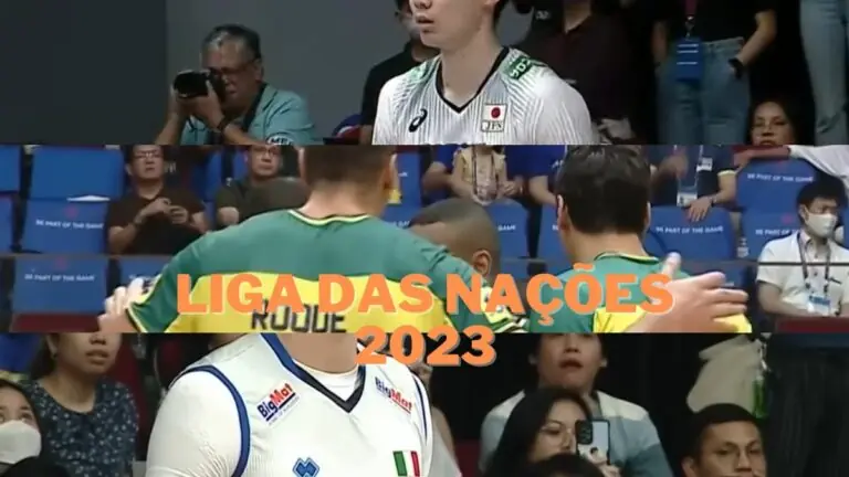 Chaveamento das quartas de final na Liga das Nações vôlei masculino 2023