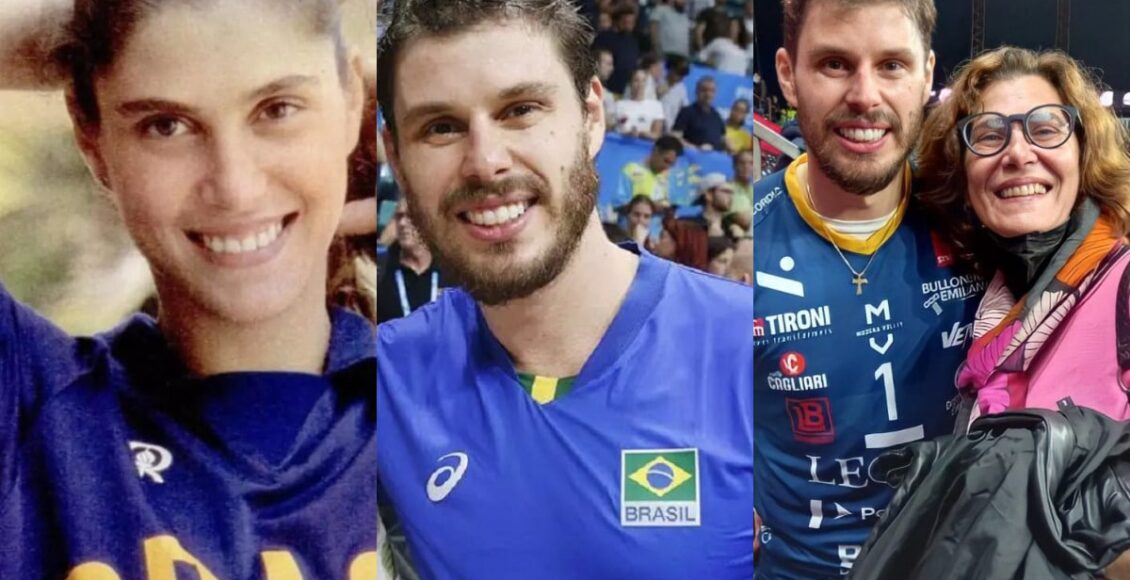 Quem é a mãe do Bruninho do vôlei?