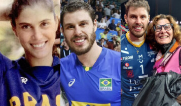 Quem é a mãe do Bruninho do vôlei?