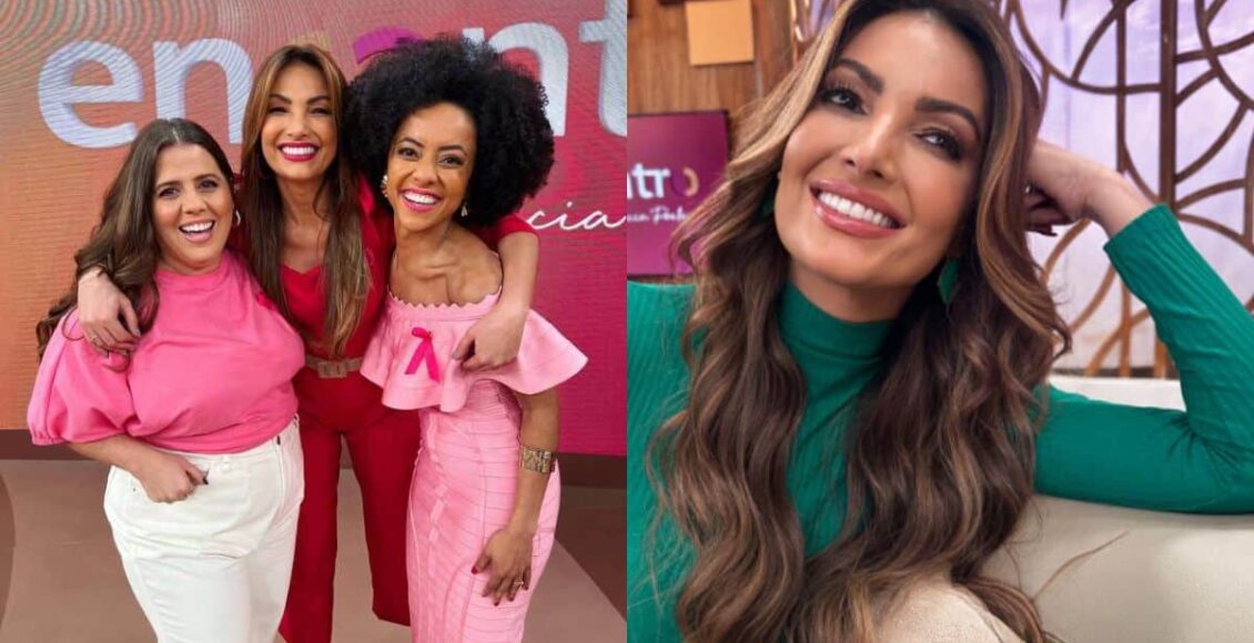 Patrícia Poeta saiu do Encontro