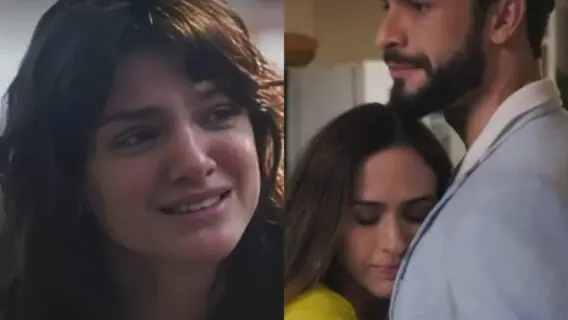 Petra descobre traição de Luigi e Anely em Terra e Paixão