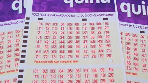 Quina da segunda: resultado da Quina 6215 (14/08/2023)