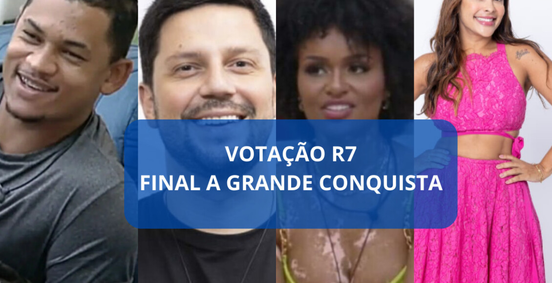r7 votação a grande conquista