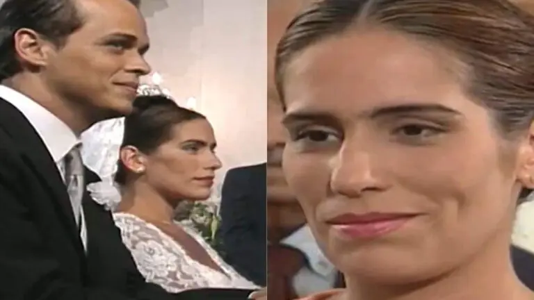 Raquel e Marcos se casam em Mulheres de Areia